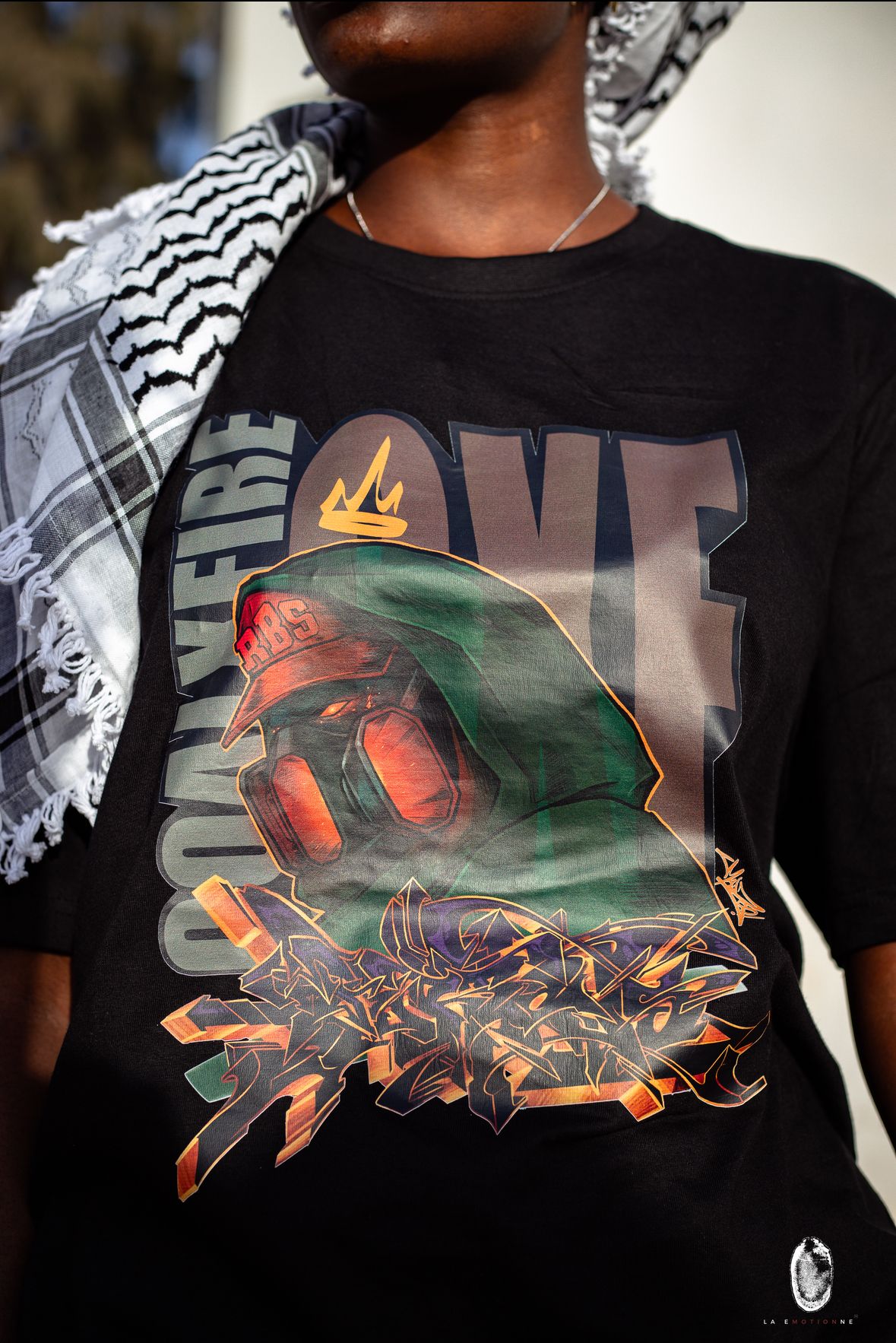 T- Shirt CHARCOAL & FIRE_2