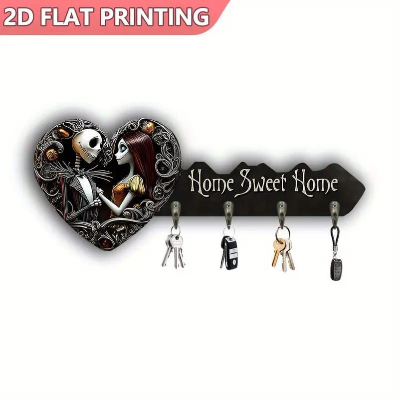 1 Piece Disney Christmas Nightmare Wooden Wall Hook  _0