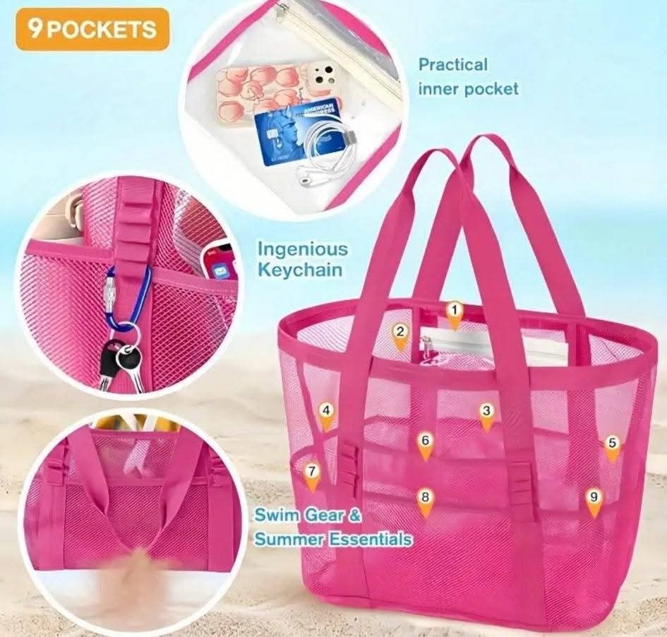 Sandproof Beach Tote Bags_5