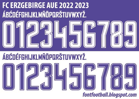 Font Vector FC Erzgebirge Aue 2022 2023 kit_0