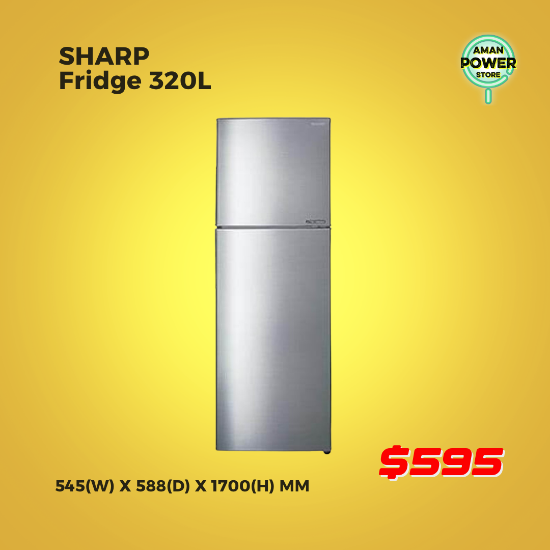 SHARP FRIDGE 320L_0