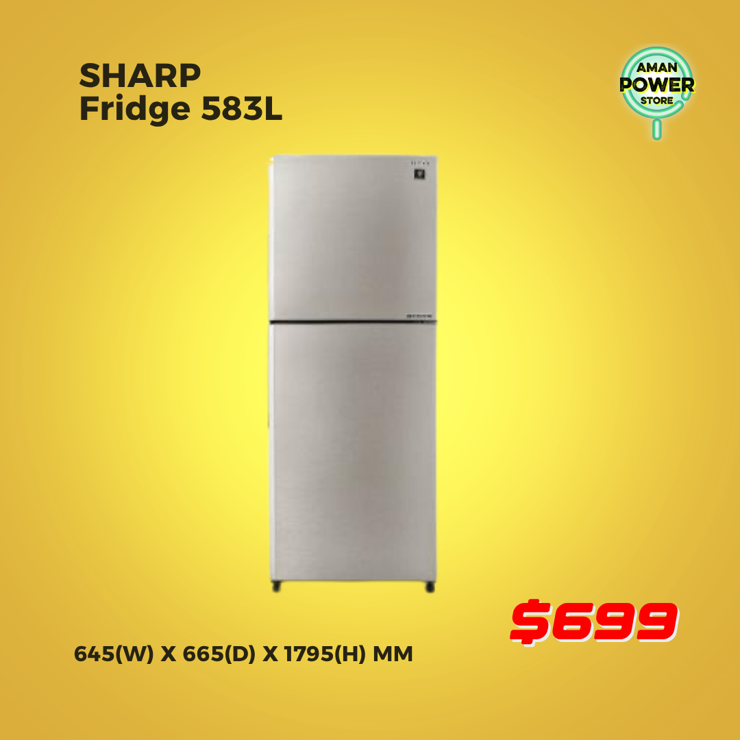 SHARP FRIDGE 583L_0