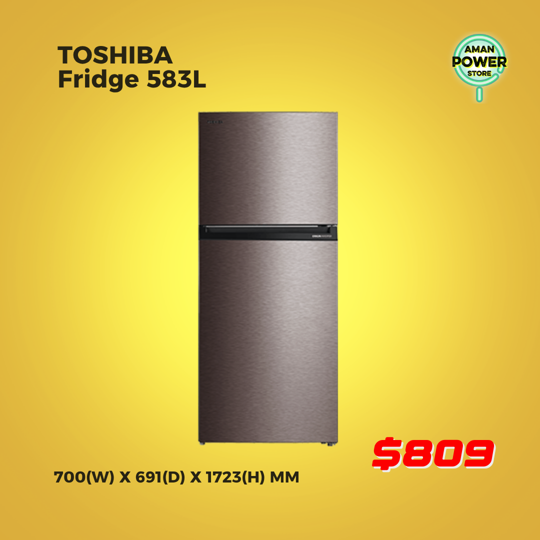 TOSHIBA FRIDGE 583L_0