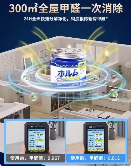 VOC Formaldehyde Remover Air Purifier Gel (Mint)_6
