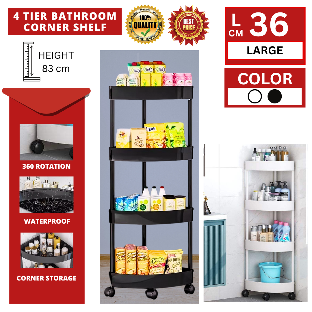 4 TIER BATHROOM CORNER SHELF (RAK TANDAS PENJURU)_0