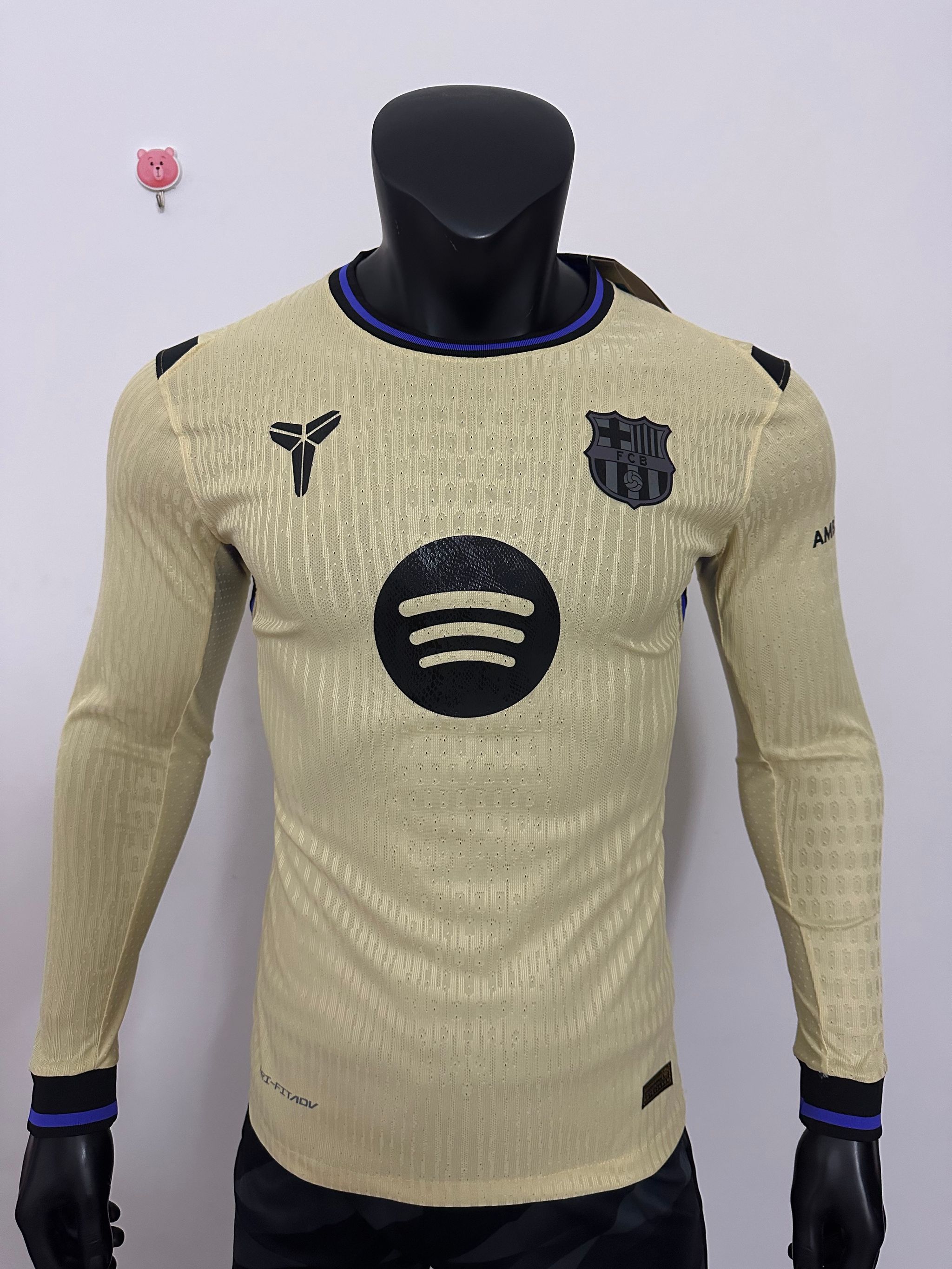 Barcelona away jersey long sleeve _0