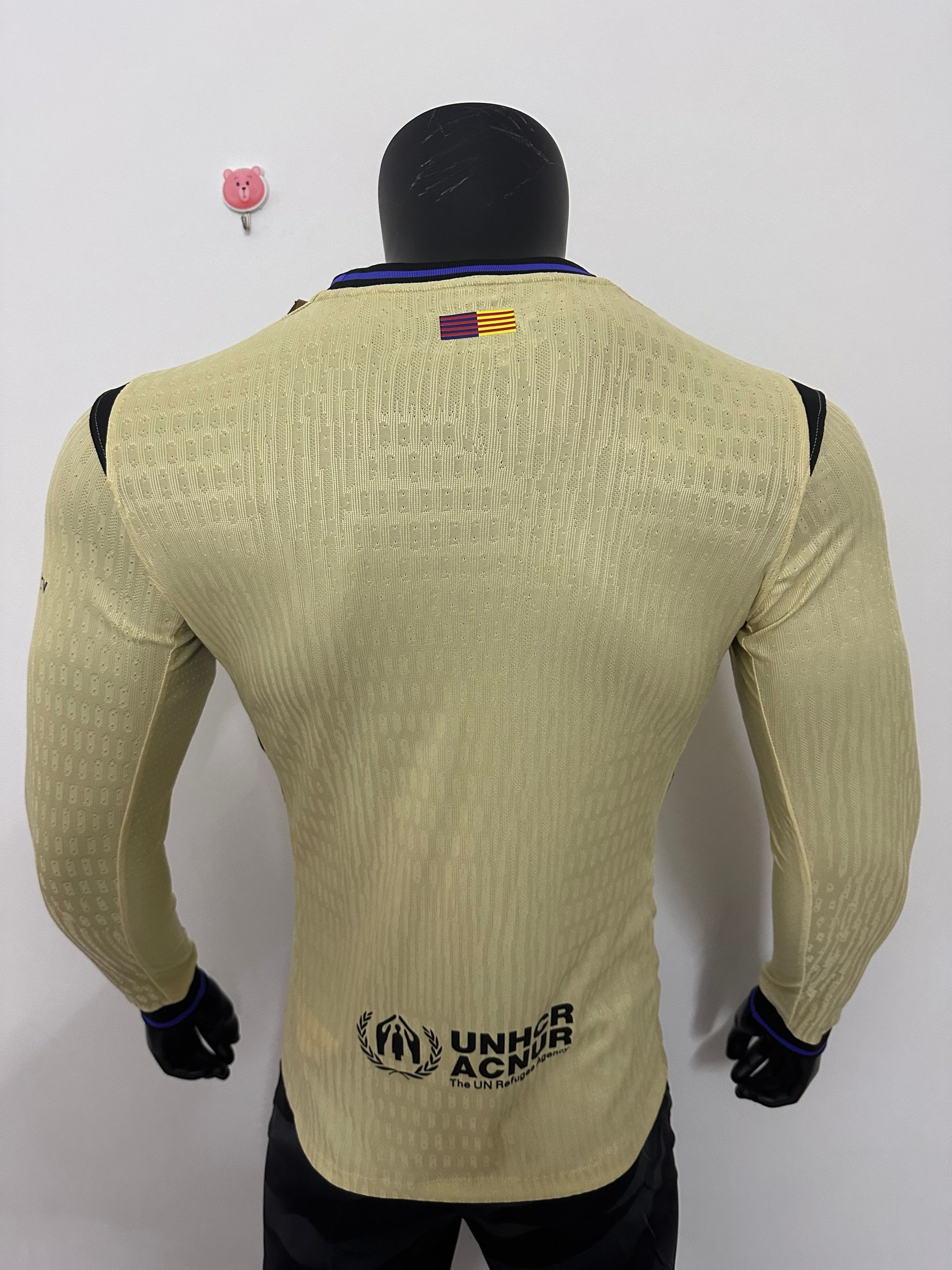 Barcelona away jersey long sleeve _3
