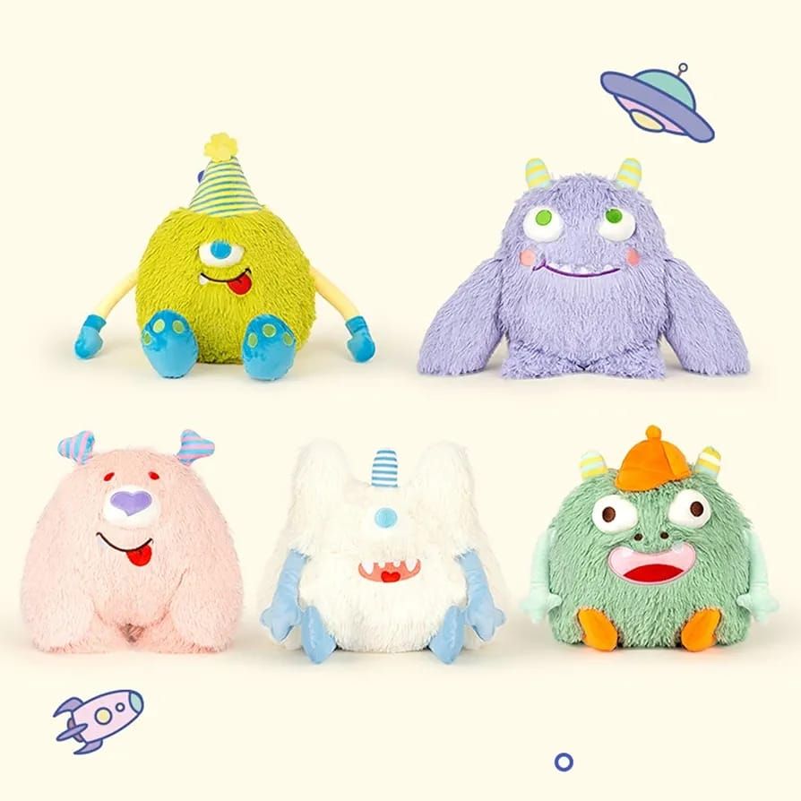 Fluffy Monster Plush_0