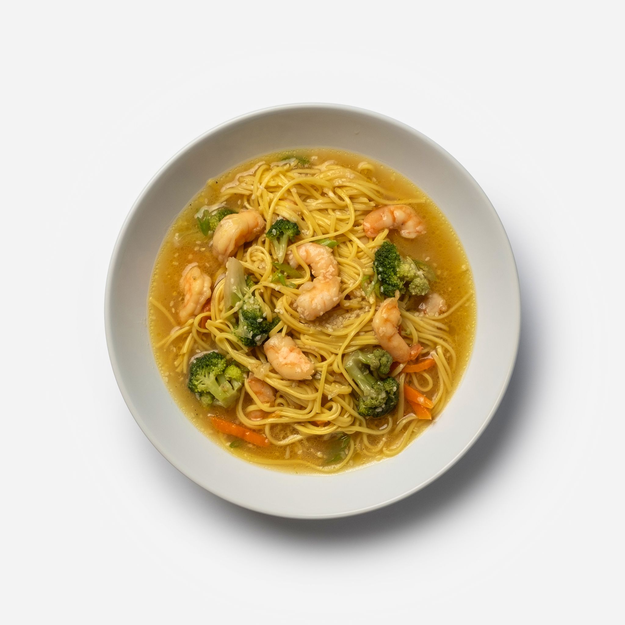 Combo Meal "Garlic Shrimp Noodles 816g + Drink + Dessert"_1