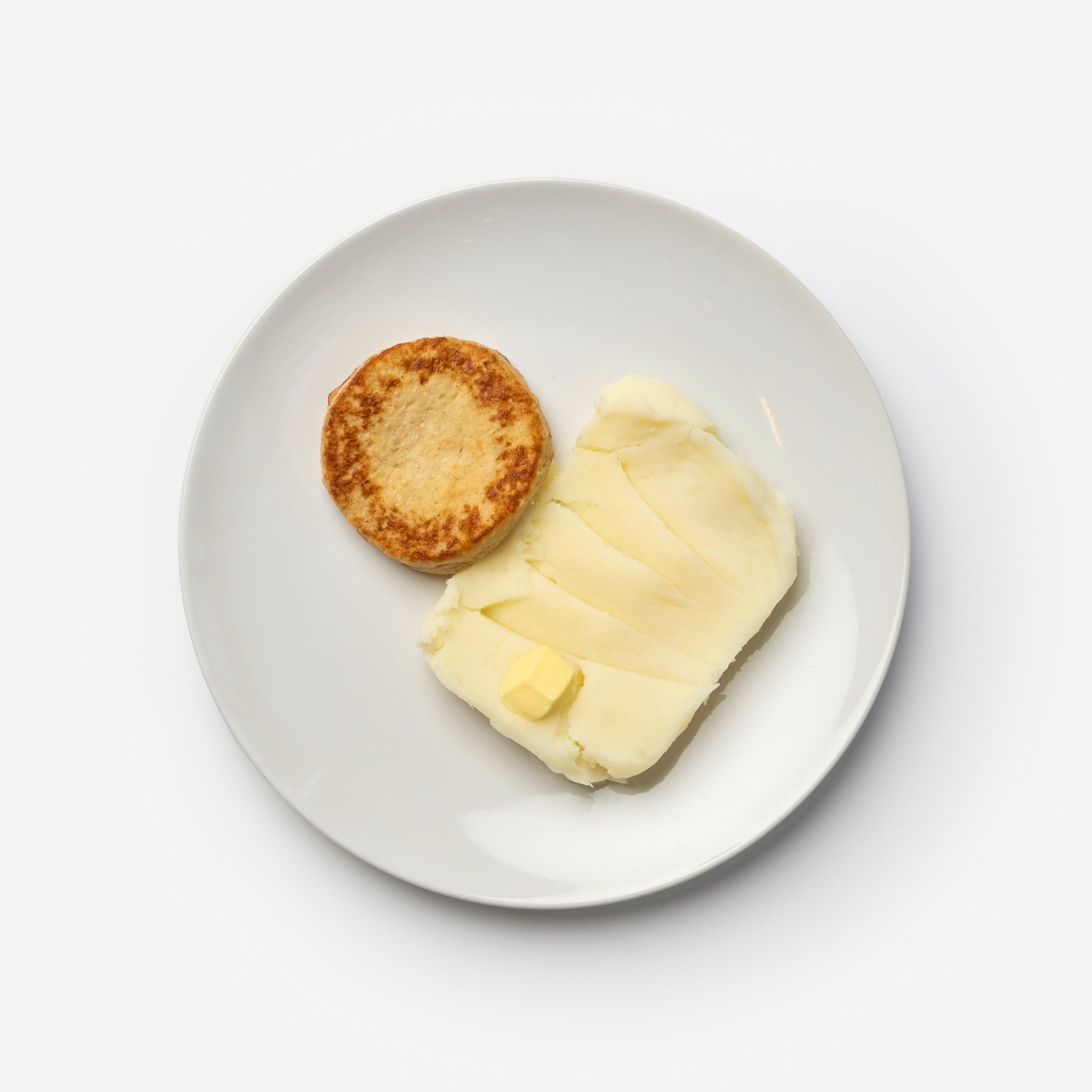 Combo Meal "Mashed Potato with Chicken Cutlet 350g + Drink + Dessert"_1