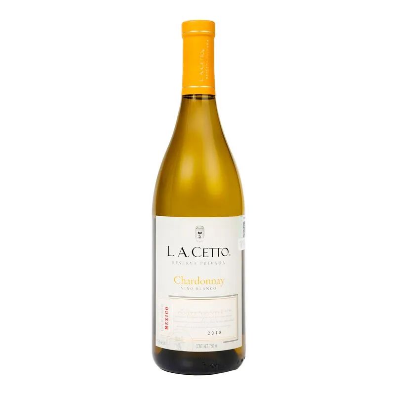 Vino Blanco Chardonay Rva Priv L.A. Cetto 750.0 mL_0