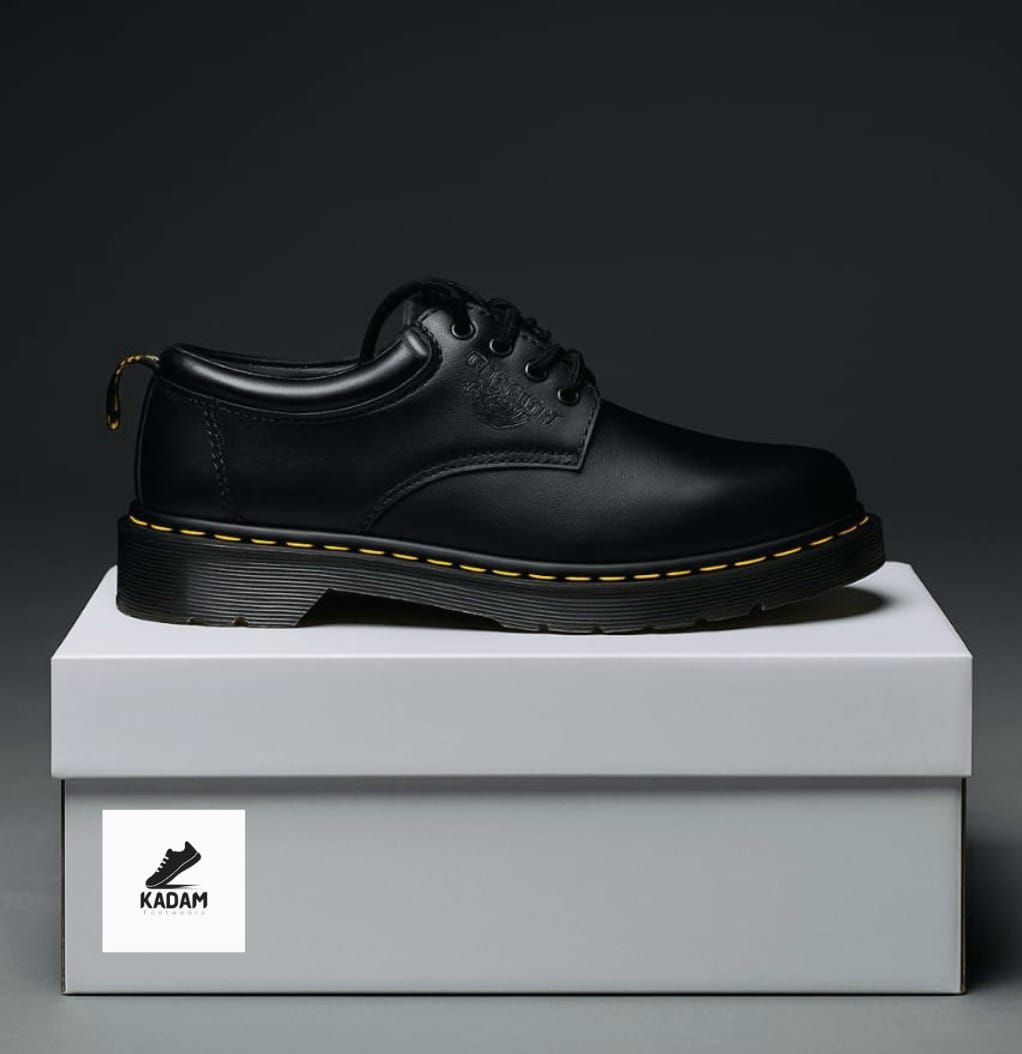 Half Drmartens Single Sole Black_0