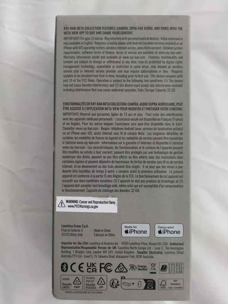 Promo Ray-Ban Wayfarer Meta Smart Glasses 📢_1