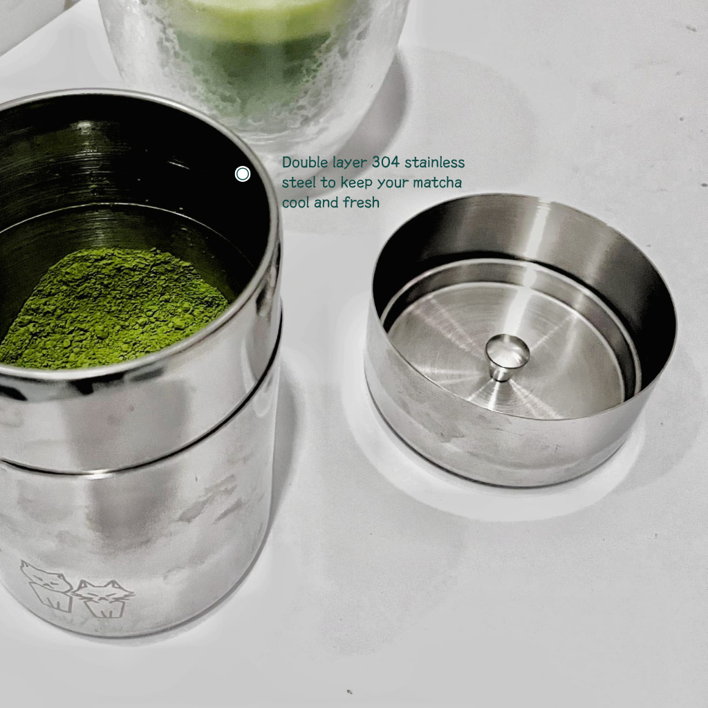 KIKU / Matcha Powder Canister 100-150g_2
