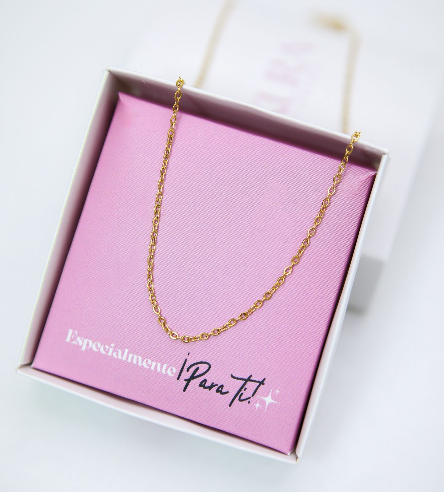 Collar Round Snake With Bead Chain_0