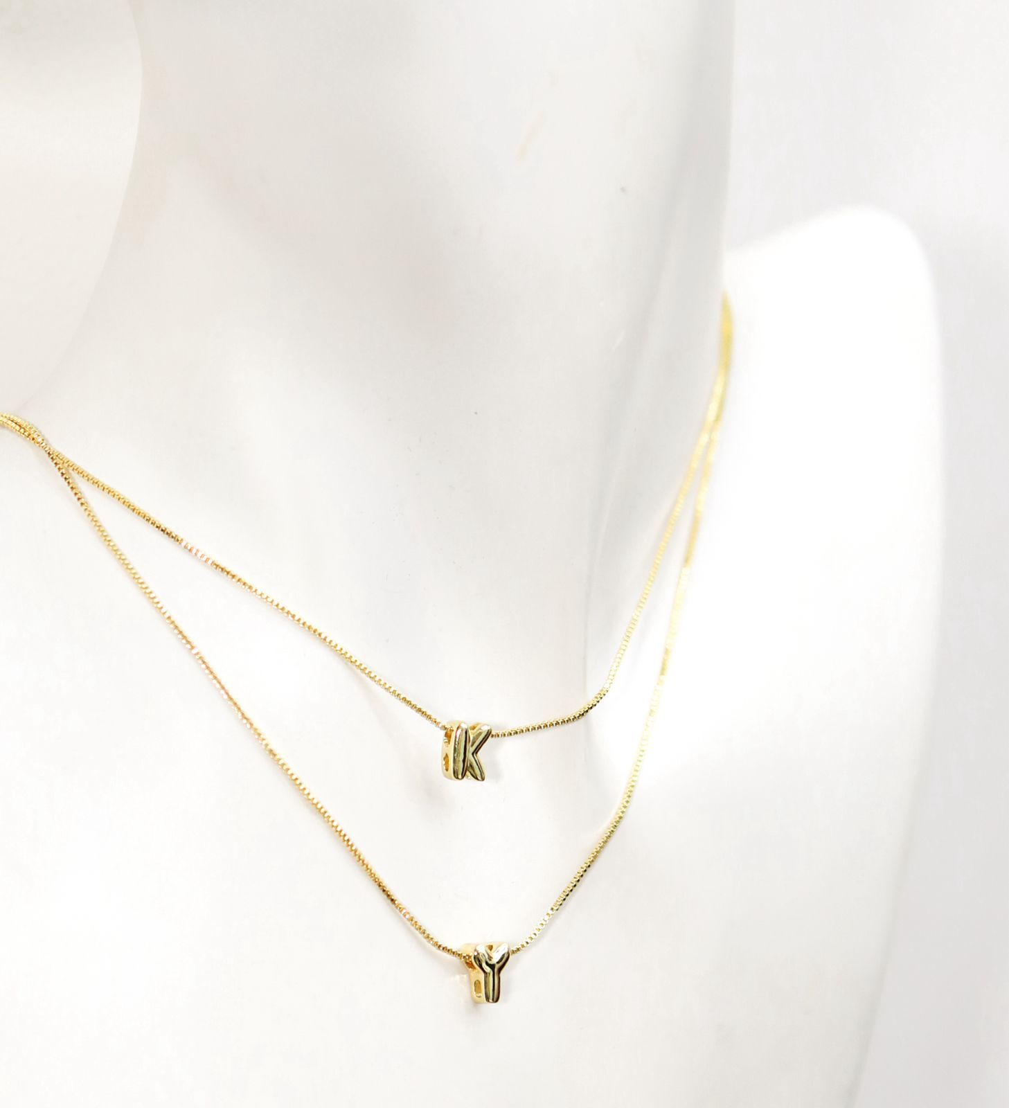 Collar Mini Inicial Bubble_0