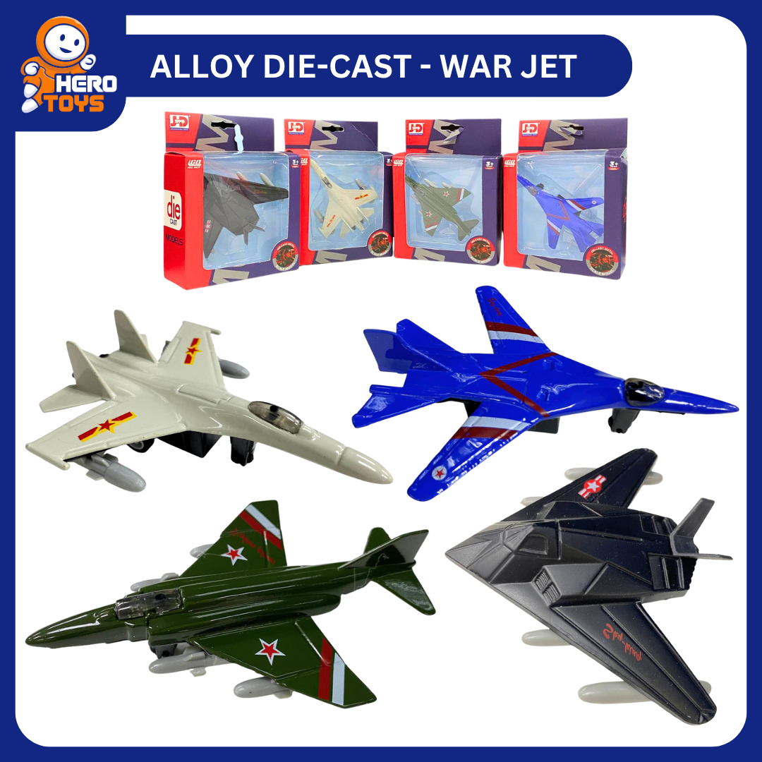 ALLOY DIE-CAST - WAR JET _0