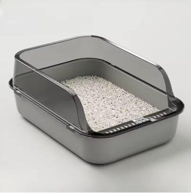 CAJA DE ARENA SENCILLA PARA GATOS DE PLASTICO TAMAÑO 37X26X15 CM_2