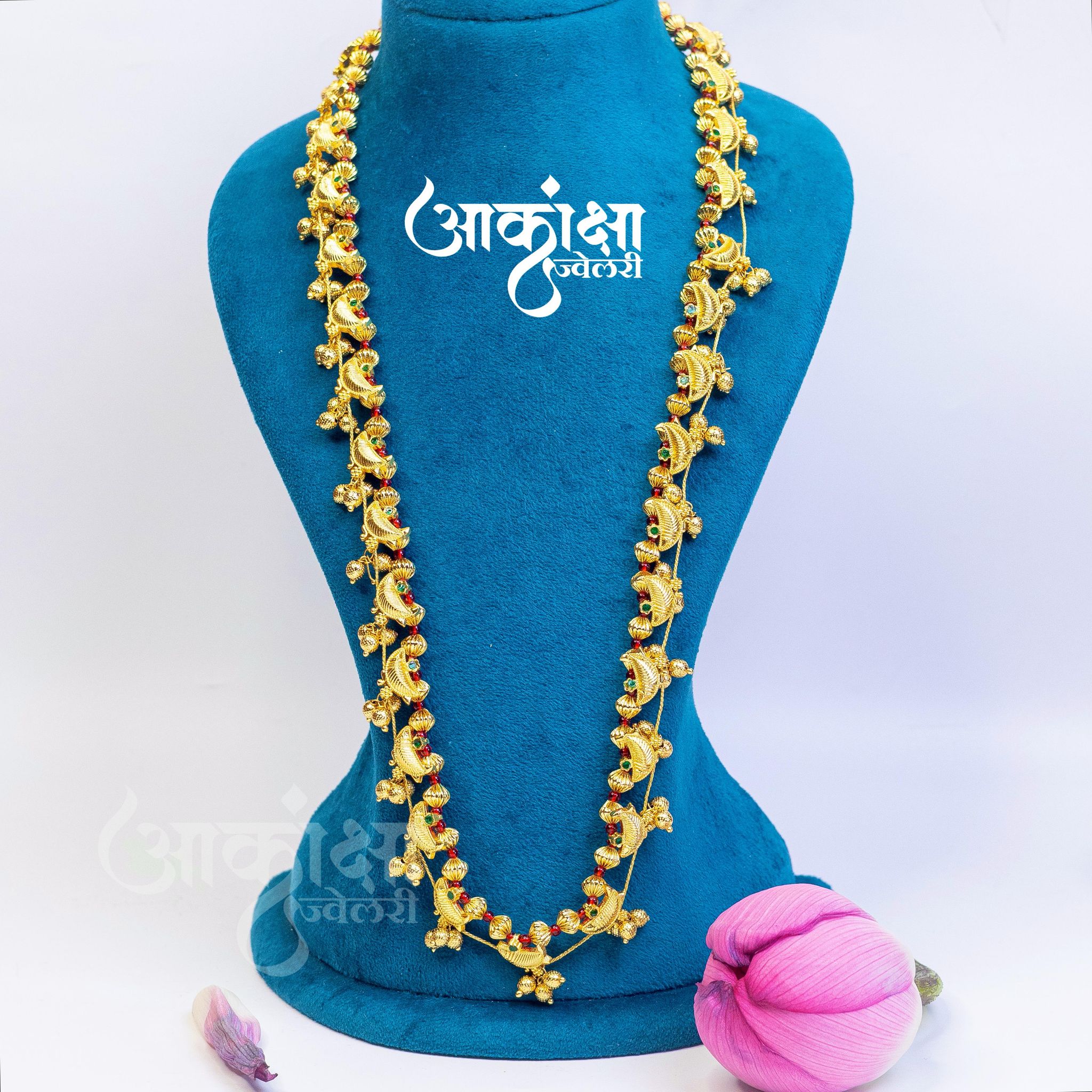 Chandrahaas Red Kolhapuri Saaj_0