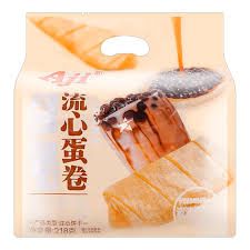 AJI Milk Tea Flavored Egg Rolls 218g_0