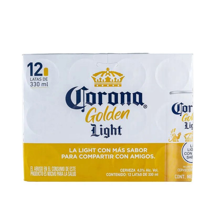 Cerveza Golden Light Corona 12.0 Pack_0