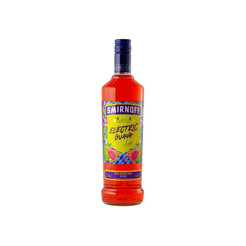 Licor De Vodka Smirnoff Electric Guava 750 mL_0