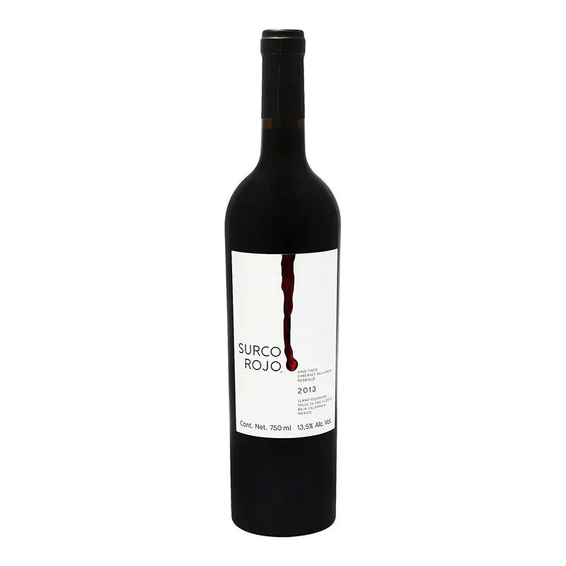 Vino Tinto Cabernet Sauvignon Nebbiolo Surco Rojo 750.0  mL_0