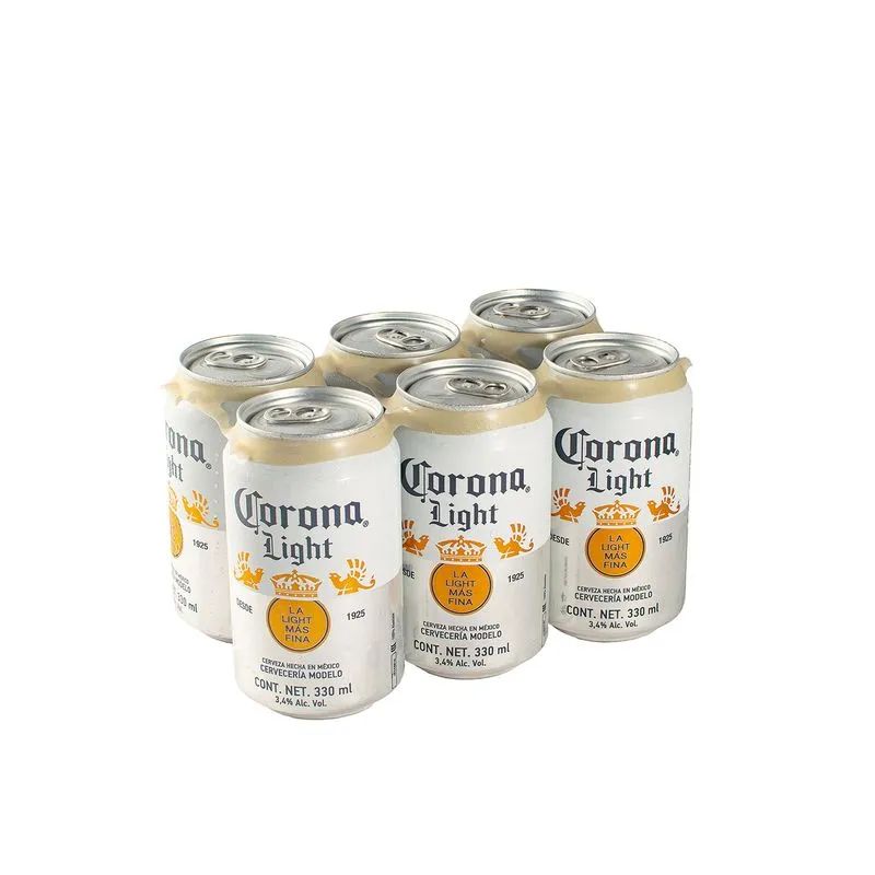 Cerveza Ligth Bote Corona 6.0 Pack_0
