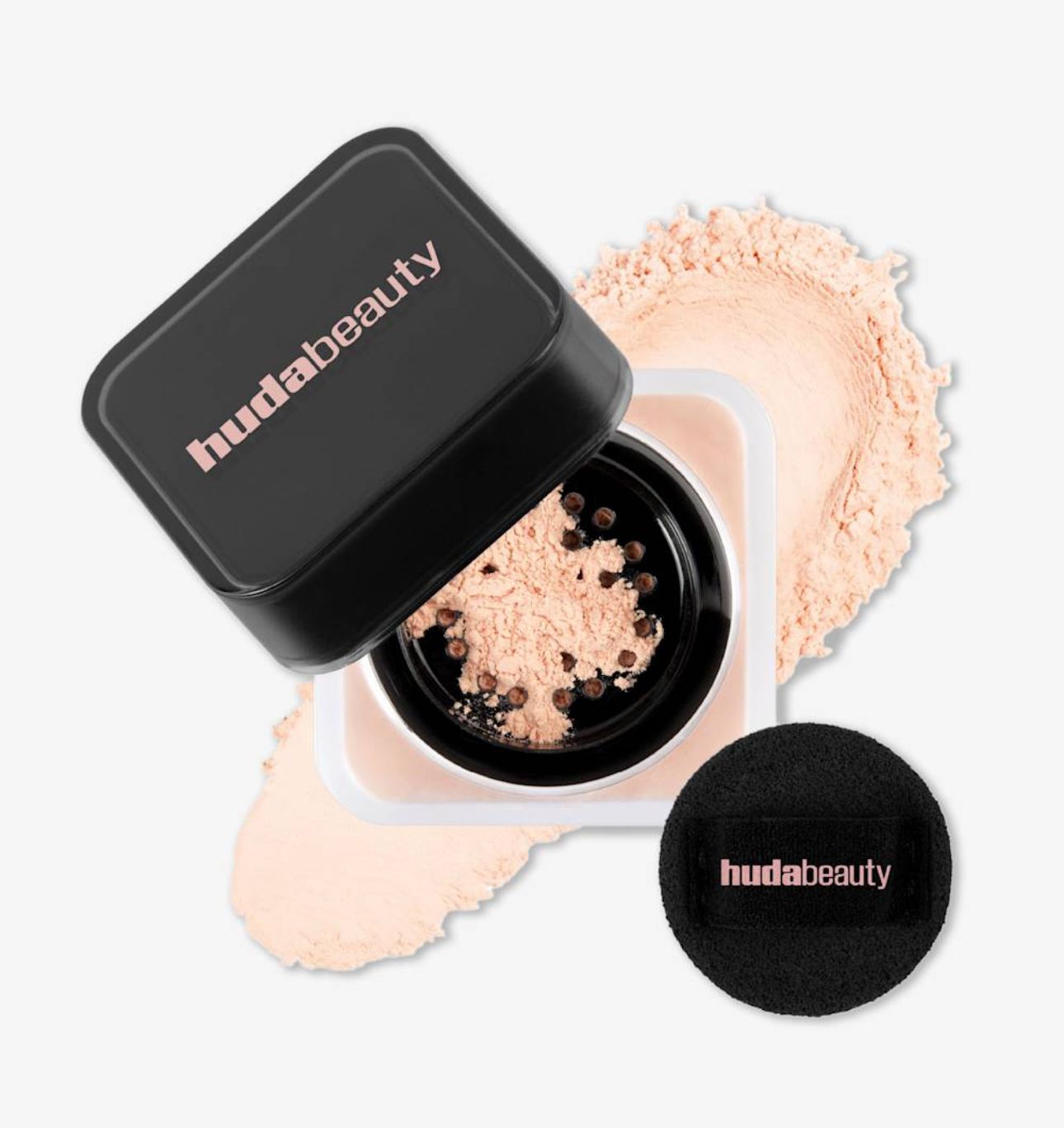 HUDABEAUTY - easy bake loose powder mini PeachPie_0