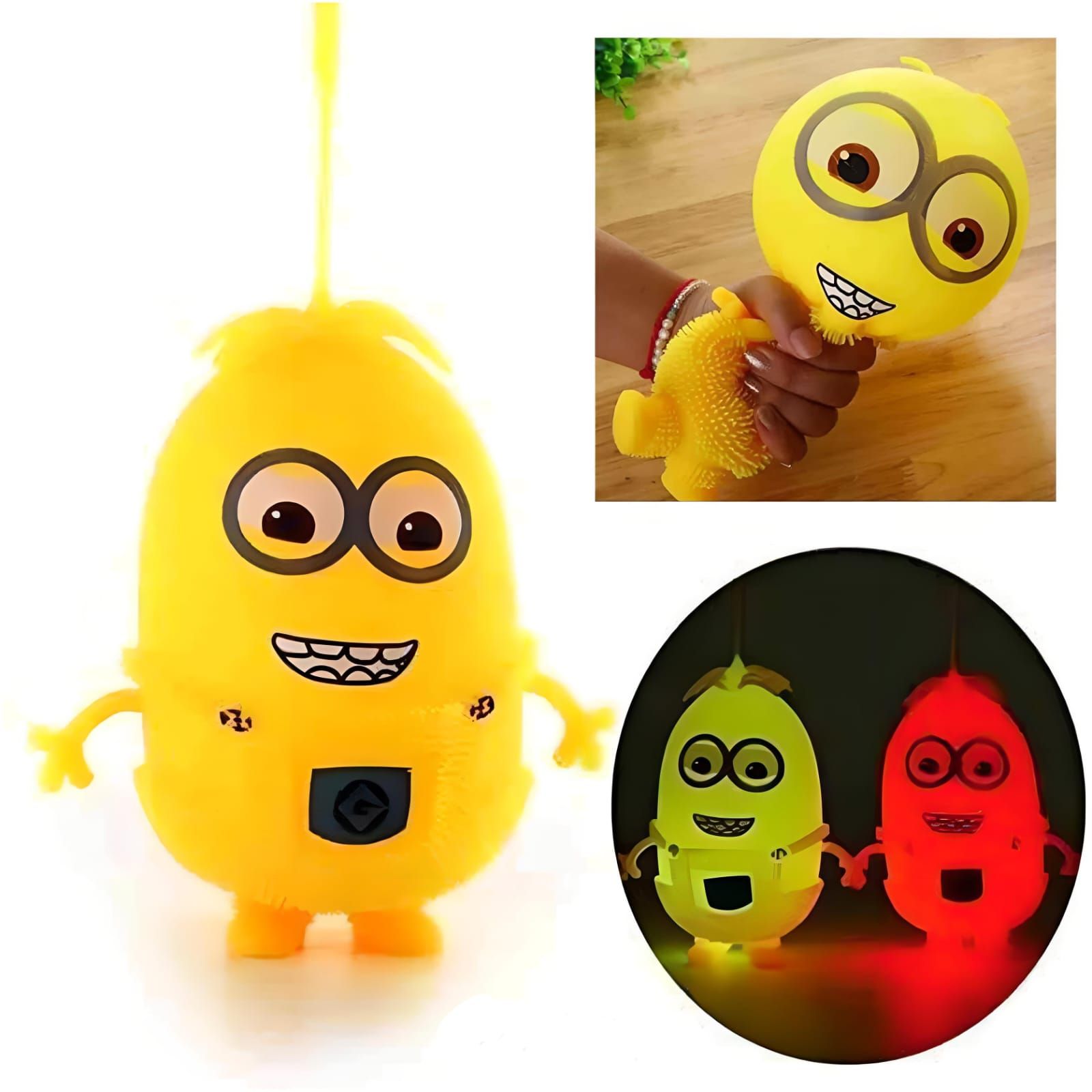 Flashing Minion Puffer Doll_0