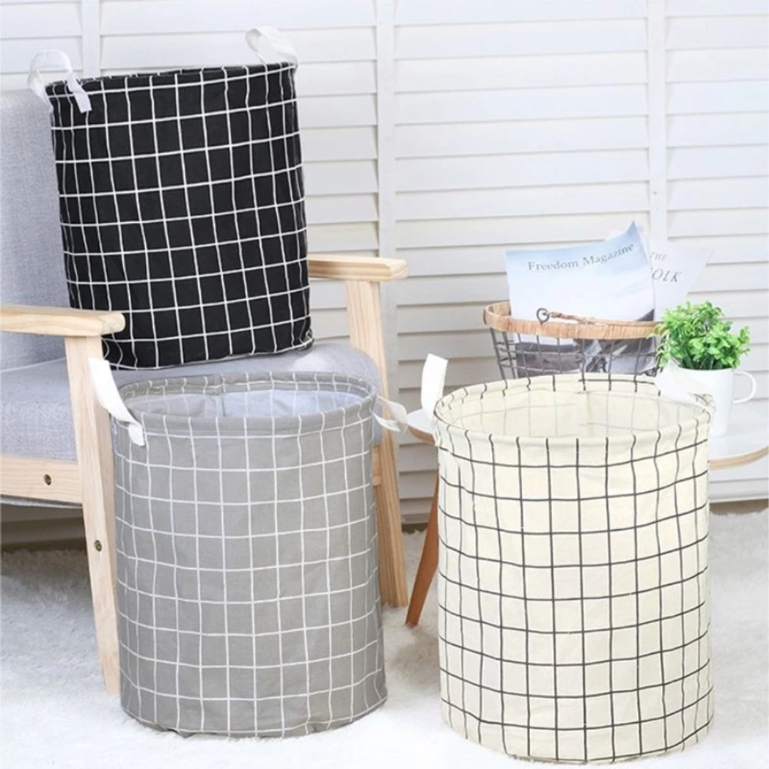 LAUNDRY TOY BASKET BAG - XL 40*50CM (BAKUL BAJU)_3