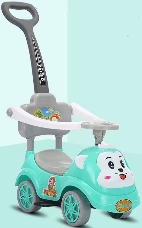 Ride-on Push Car (Cyan)_0