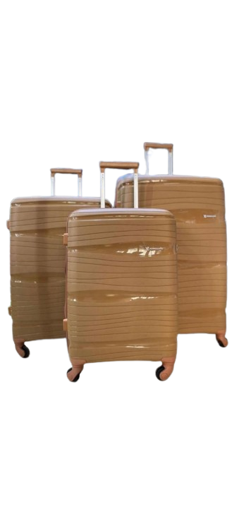 3 piece Suitcase (brown)_0