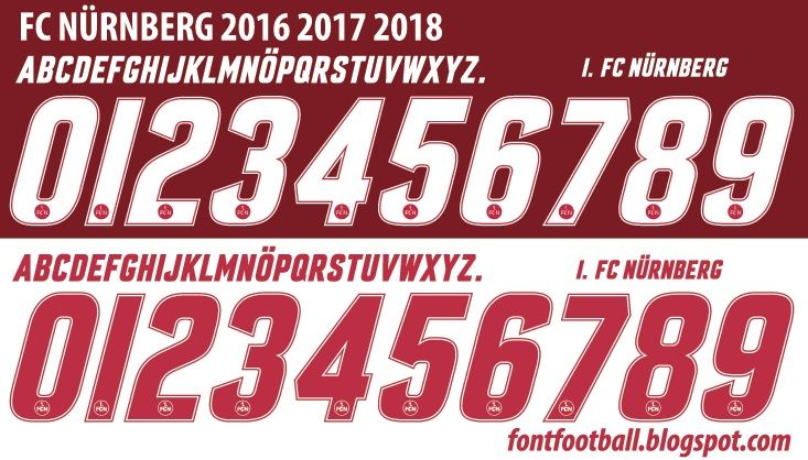 Font Vector Fc Nürnberg 2016 2017 2018 kit_0