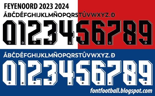 Font Vector Feyenoord 2023 2024 kit_0