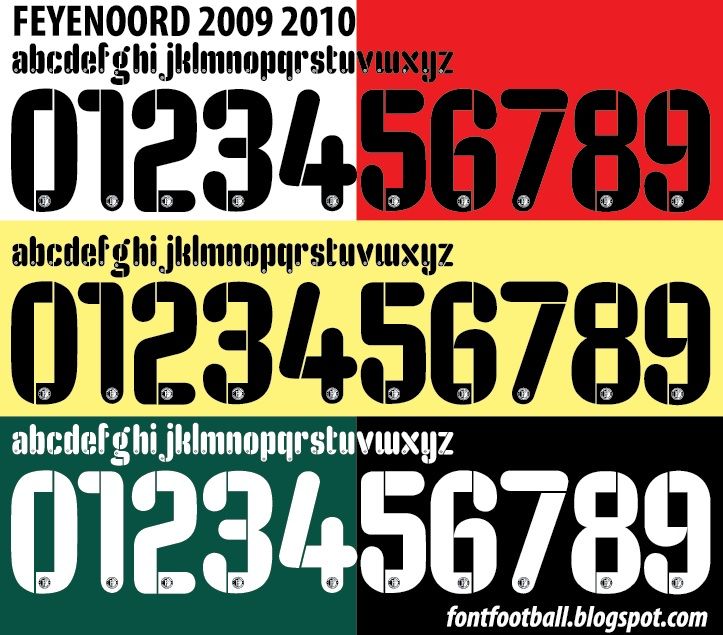 Font Vector Feyenoord 2009 2010 kit_0