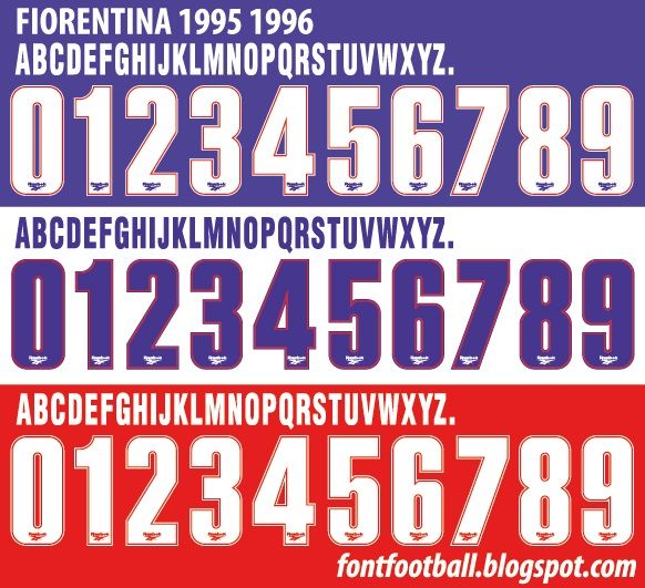 Font Vector Fiorentina 1995 1996 kit_0