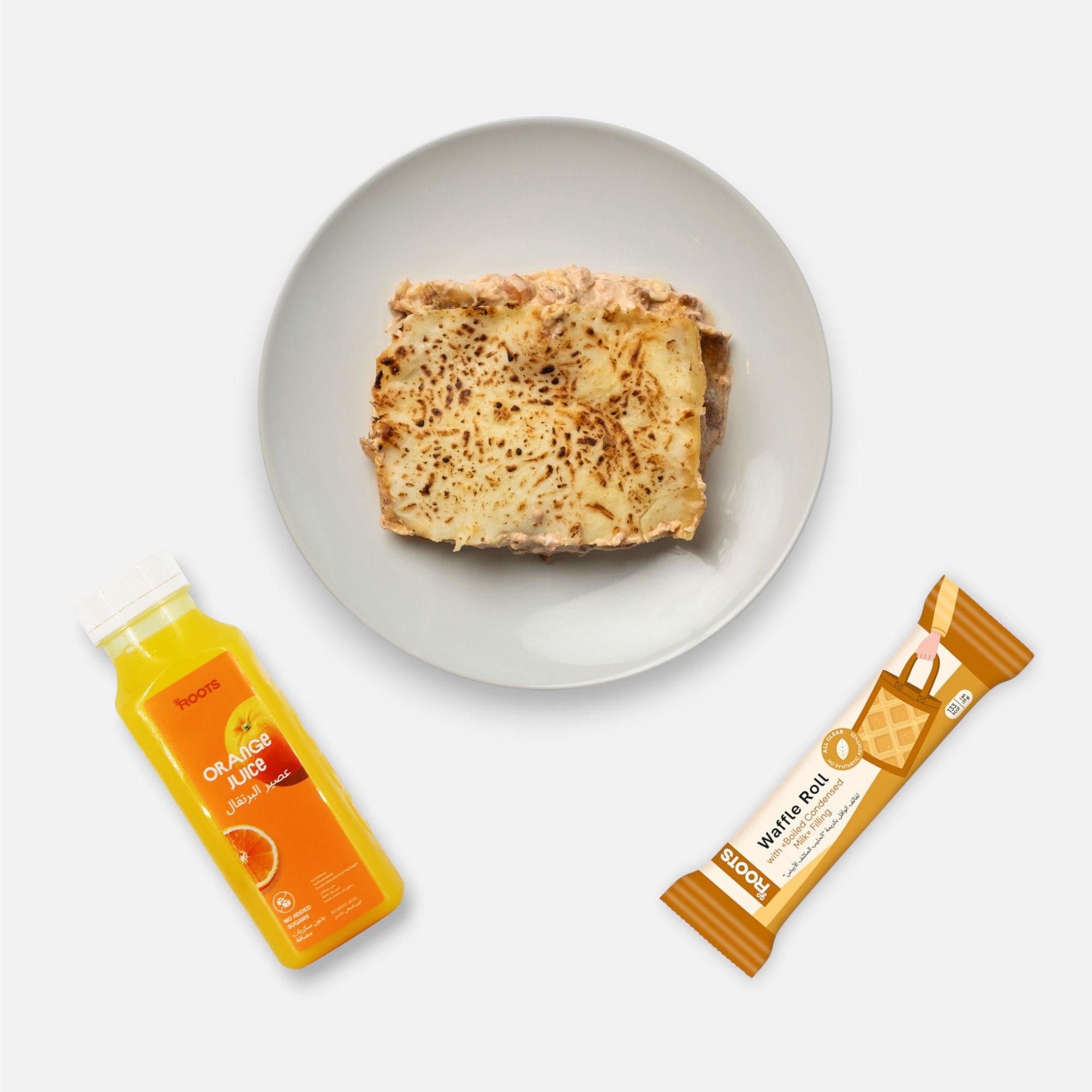 Combo Meal "Beef Lasagna 425g + Drink + Dessert"_0