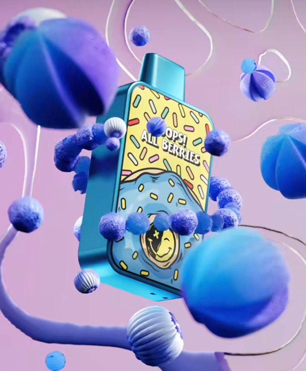 Oops! All Berries Donuts by Fryd_0