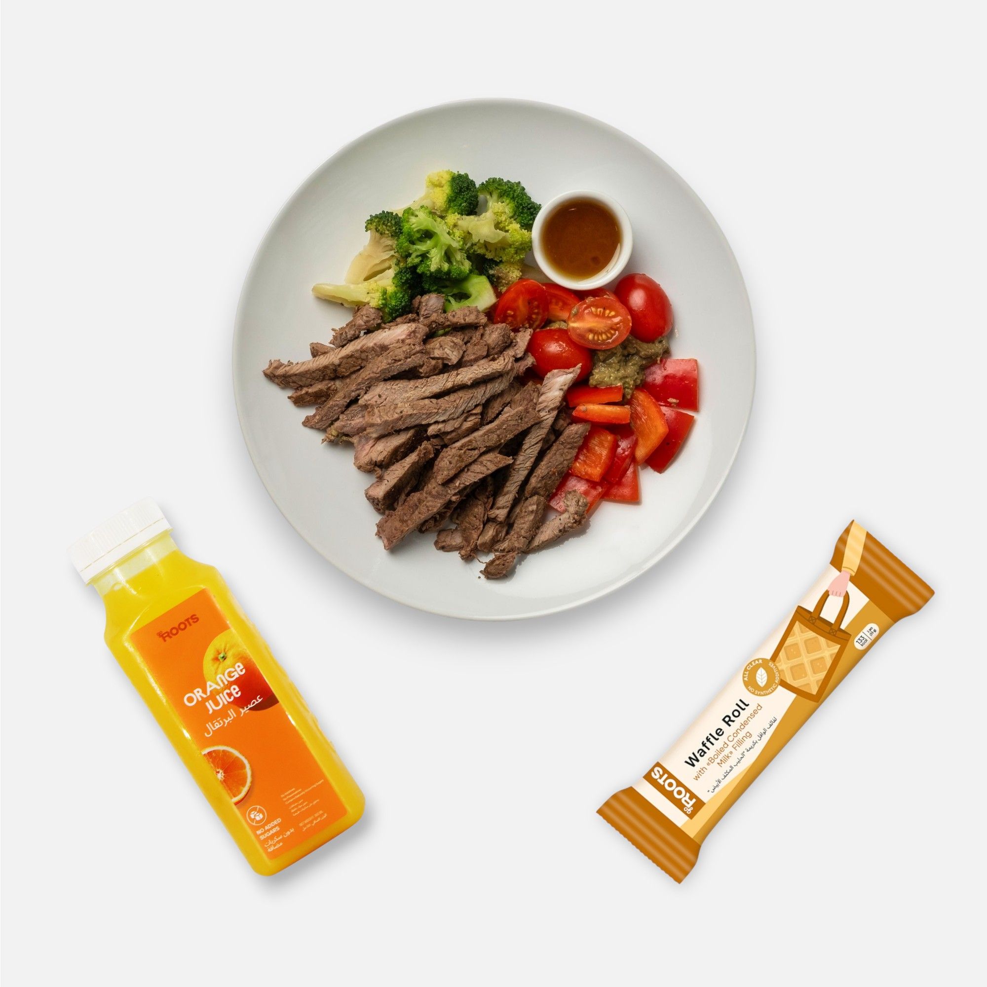 Combo Meal "Steak Protein Bowl 300g + Drink + Dessert"_0