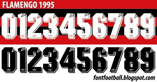 Font Vector Flamengo 1995 kit_0