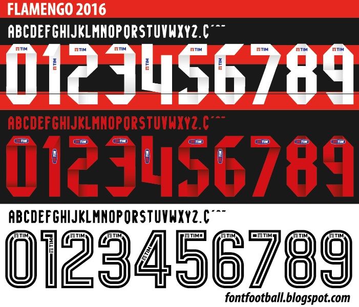Font Vector Flamengo 2016 kit_0