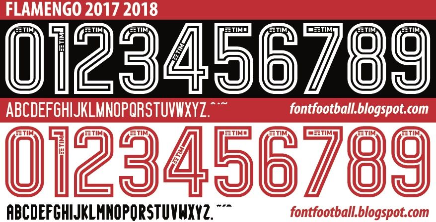 Font Vector Flamengo 2017 2018 kit_0