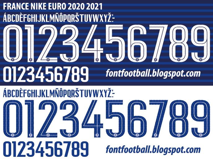 Font Vector France Euro 2020 2021 kit_0