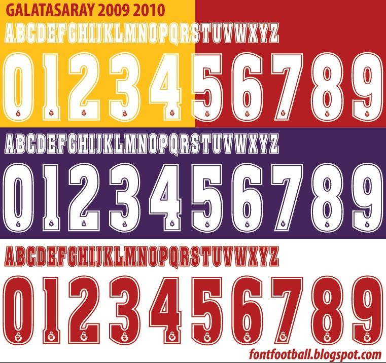 Font Vector Galatasaray 2009 2010 kit_0