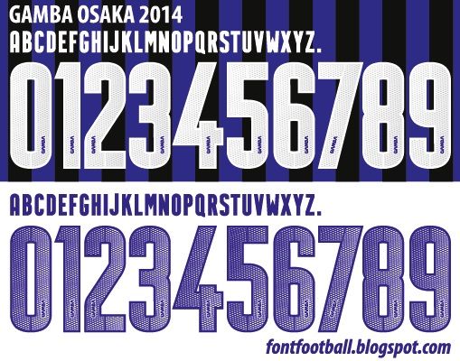 Font Vector Gamba Osaka 2014 kit_0