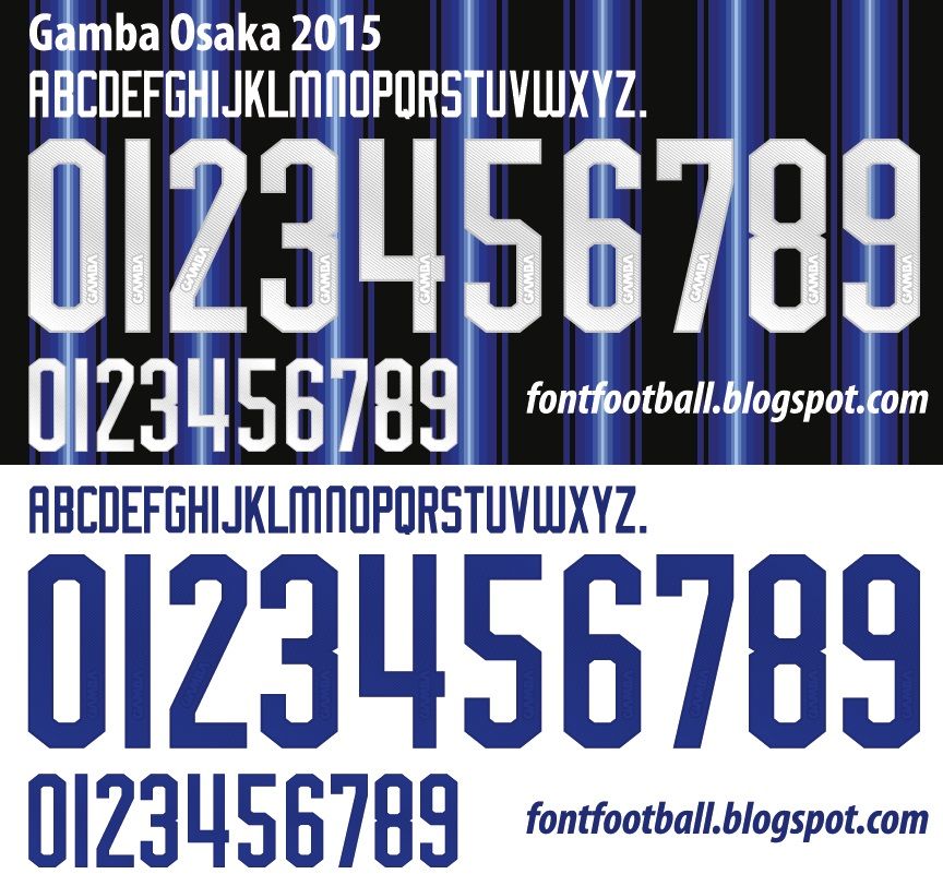 Font Vector Gamba Osaka 2015 kit_0