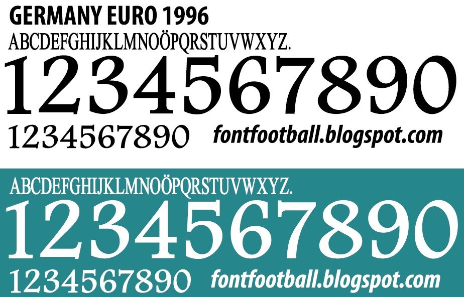 Font Vector Germany Euro 1996 kit_0