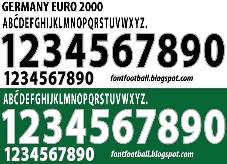 Font Vector Germany Euro 2000 kit_0