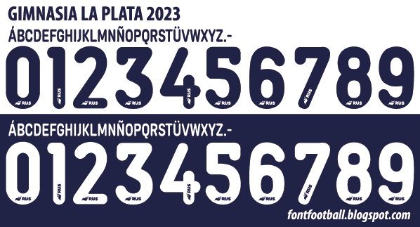 Font Vector Gimnasia La Plata 2023 kit_0